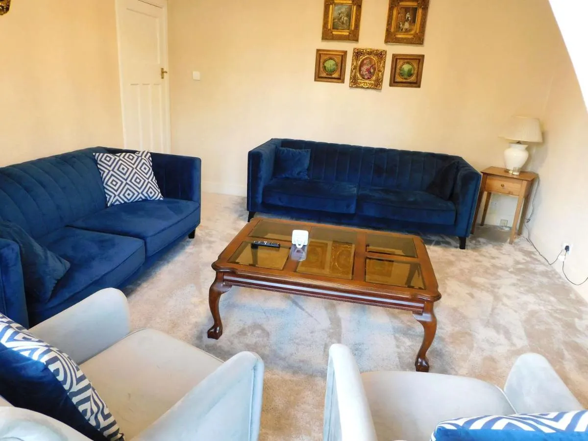 Image 1 of Spacious 3 Bed Family Friendly Home with Garden & Parking Sleeps 6 & Baby Near Glasgow City